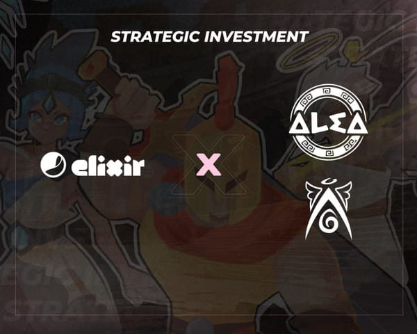 Elixir Games Announces Strategic Investment in Alea